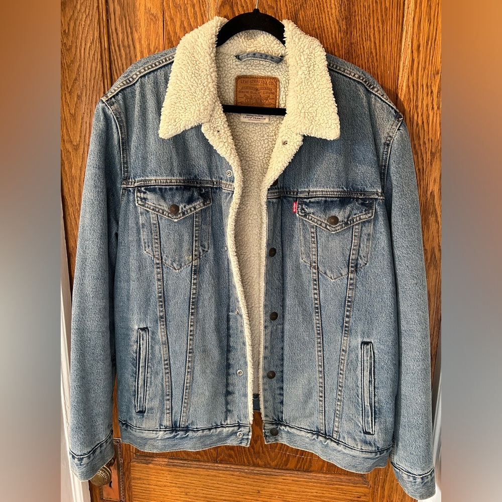 Levi’s Fur Lined Denim Jacket
